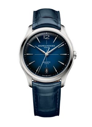 Baume et Mercier Clifton Baumatic M0A10771 - Gioielleria Casavola di Noci - orologio automatico svizzero con calibro di manifattura - quadrante blu