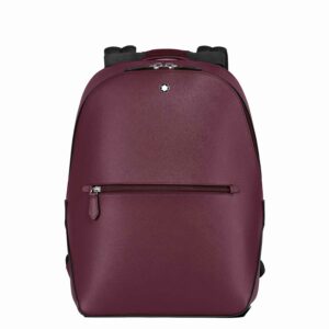 Montblanc zaino piccolo Sartorial 199361 - Gioielleria Casavola di Noci - pelle di vacchetta pieno fiore color rosso - idee regalo per una laurea importante