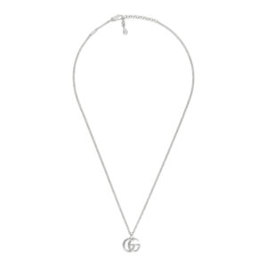 Gucci GG Marmont YBB814914001 - Gioielleria Casavola di Noci - collana groumette in argento 925 - idee regalo compleanno 18 anni unisex - lunghezza 55 cm