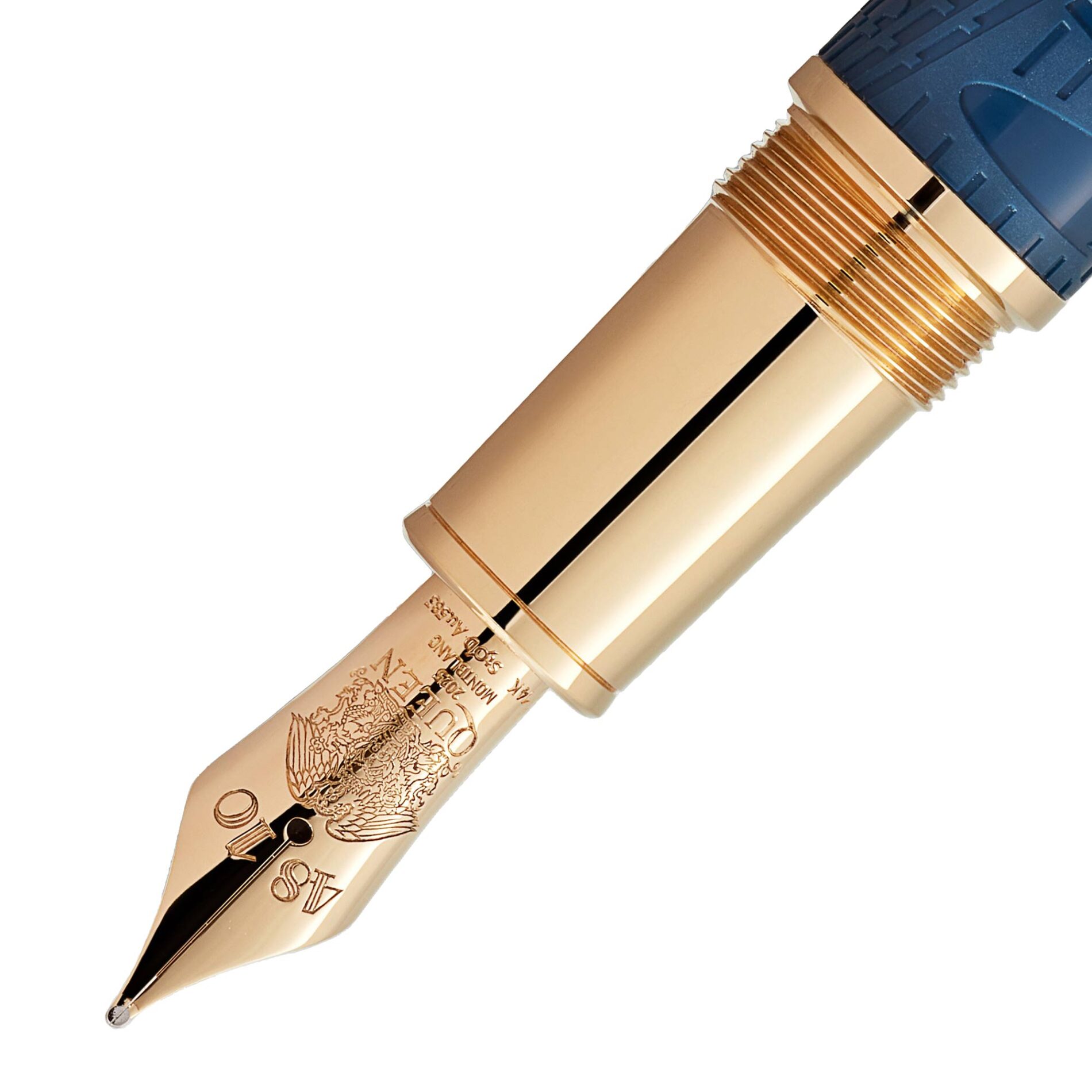 Montblanc Queen Stilografica F 131976 - Gioielleria Casavola di Noci - penna in edizione speciale da collezione - pennino in oro misura F