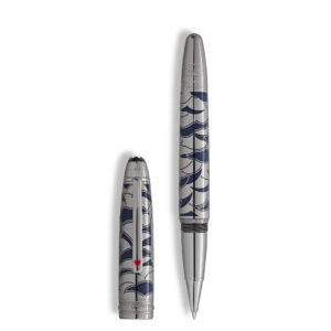 Montblanc roller Giro del Mondo LeGrande 132898 - Gioielleria Casavola di Noci - penna da collezione in edizione speciale - con finiture rutenio