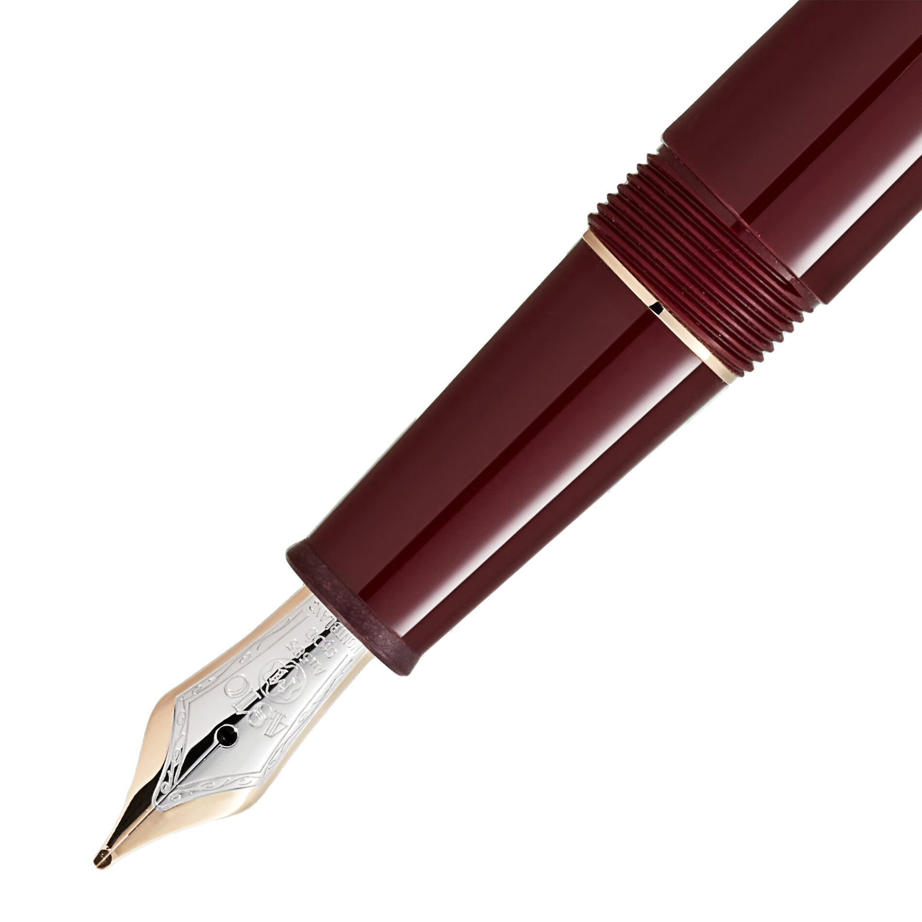 Montblanc Meisterstuck stilografica 133014 - Gioielleria Casavola di Noci - pennino misura M realizzato a mano in oro 14 carati con incisioni speciali