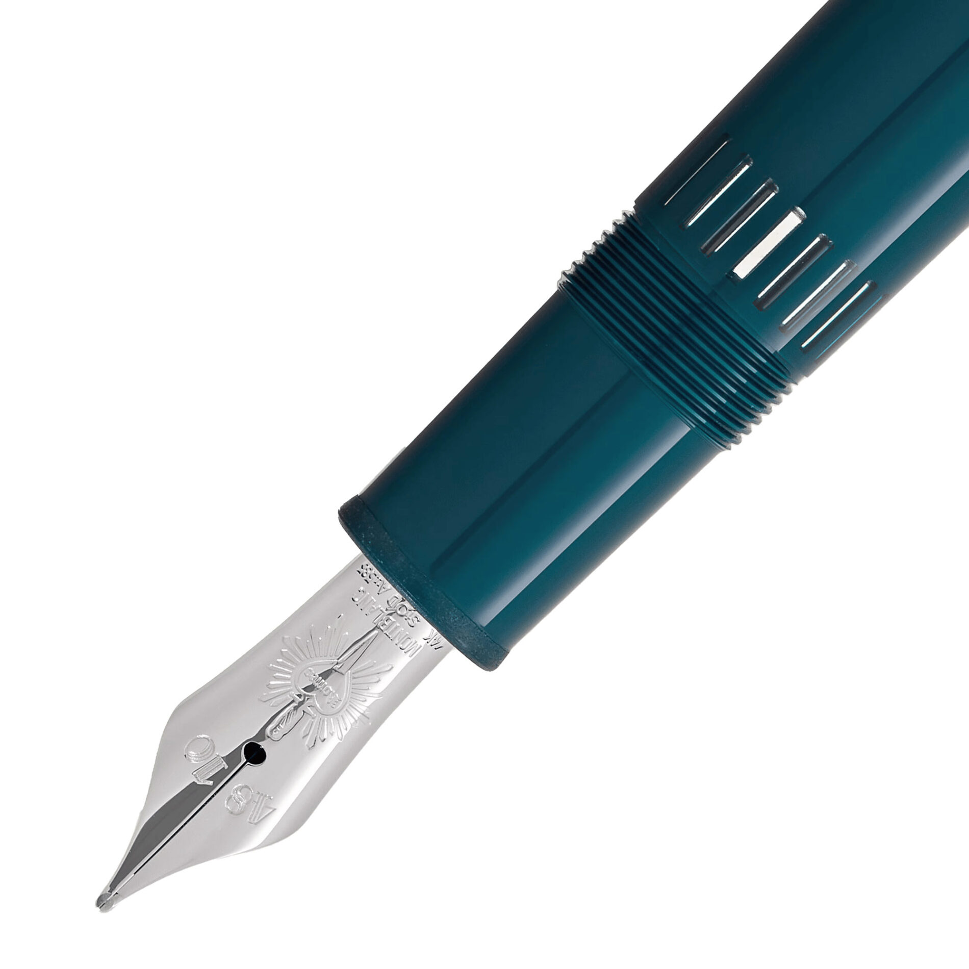 Montblanc Romeo e Giulietta stilografica 132913 - Gioielleria Casavola di Noci - penna in edizione speciale da collezione - pennino in oro bianco 14 carati realizzato a mano misura F