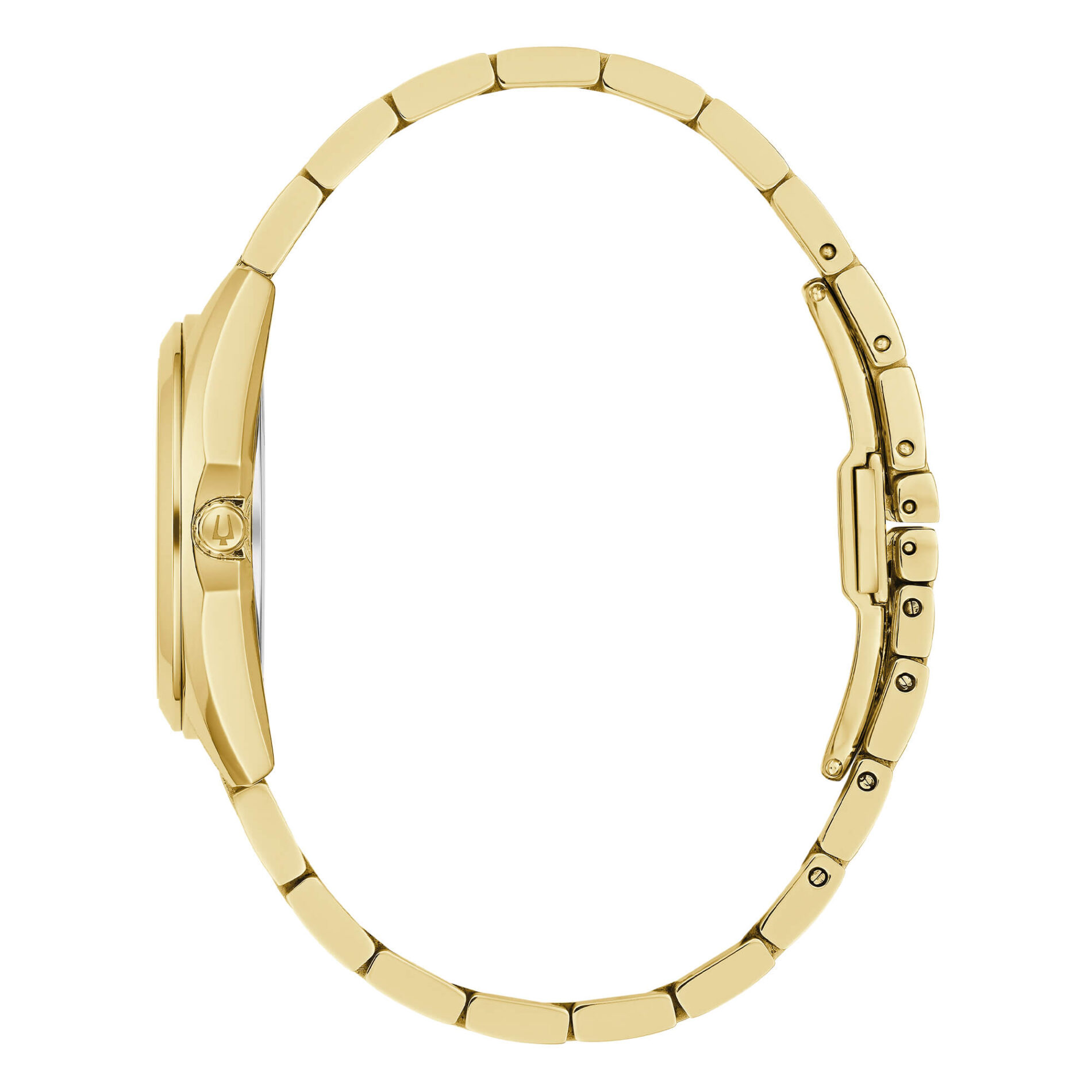 Bulova Classic Lady Automatic 97P172 - Gioielleria Casavola di Noci - orologio da donna con cassa in acciaio INOX PVD color oro giallo