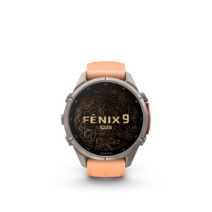 Garmin Fenix 9 Pro 43 mm Shell Pink InReach - Gioielleria Casavola di Noci - smartwatch GPS unisex per sportivi con funzioni avanzate per l'allenamento e la salute