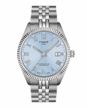 Tissot Ballade 39mm T156.408.11.353.00 - Gioielleria Casavola di Noci - orologio svizzero unisex con calibro automatico certificato COSC - quadrante color azzurro cielo