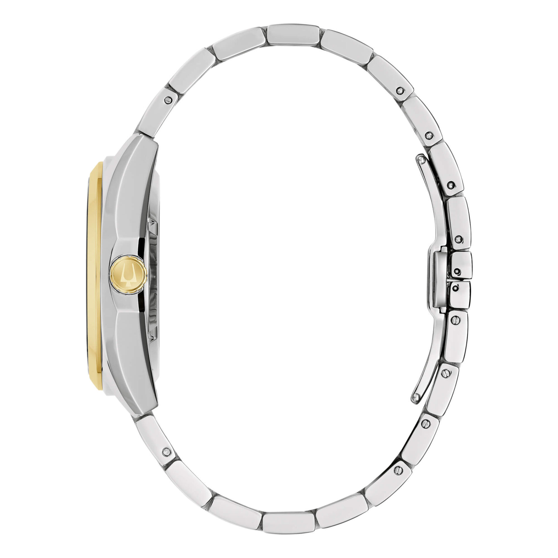 Bulova Surveyor Automatic 39mm 98A338 - Gioielleria Casavola di Noci - orologio con cassa in acciaio INOX PVD bicolore argento e oro giallo