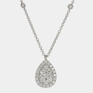 Collana goccia Liberty White Deluxe